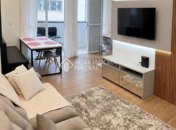 Apartamento · 70m² · 2 Quartos · 1 Vaga · Apartamento mobiliado com 2 quartos e sacada com churrasqueira na Ponte do Imaruim