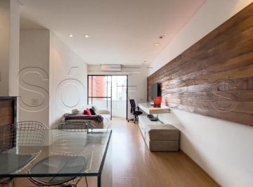 Apartamento · 46m² · 1 Quarto · 1 Vaga · Flat Mobiliado com 46m², 1 Dormitório, 1 Vaga no Itaim Bibi, perto da Faria Lima e JK Iguatemi