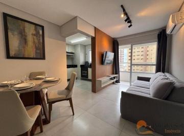 Apartamento · 39m² · 1 Quarto · 1 Vaga · Apartamento 100% Mobiliado e Decorado com 1 Quarto e Lazer Completo - Caiçara, Praia Grande/SP