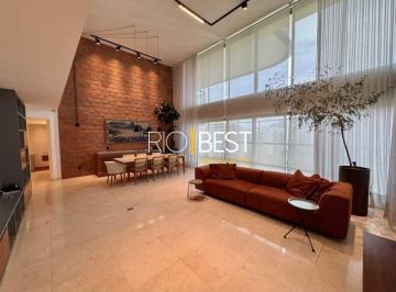 Apartamento · 240m² · 4 Quartos · 3 Vagas · Barra Peninsula Monet duplex 4 suites linda vista