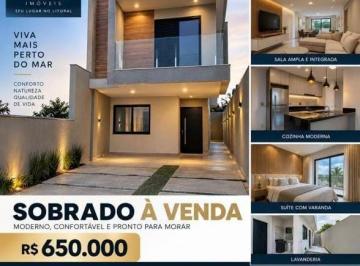 7fa13961832171cfb7fe31a08af4573f305c74b7 · Sobrado à Venda no Canto do Mar | Aceita Financiamento Bancário