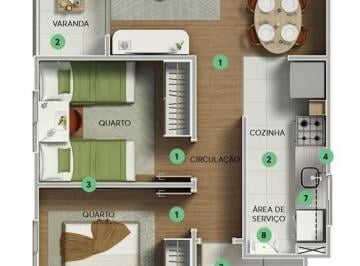 Imagem 1 · Apartamento para venda em Cosmos, Rio de Janeiro