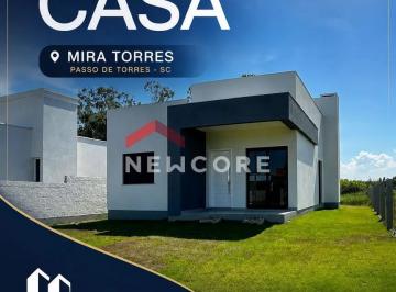 Casa · 92m² · 3 Quartos · 2 Vagas · Casa em Rua Itapema - Bela Torres - Passo de Torres/SC