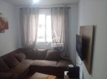 Apartamento · 47m² · 2 Quartos · Apartamento com 2 quartos, sala, cozinha, banheiro, 01 vaga de estacionamento.