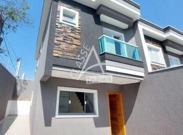 Casa · 75m² · 3 Quartos · Sobrado NOVO à venda, Parque Oratório, SANTO ANDRE - SP