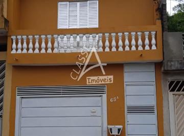 Casa · 240m² · 3 Quartos · 1 Vaga · CASA à venda c/ piscina e churrasqueira no Jd Luzitano, MAUA - SP