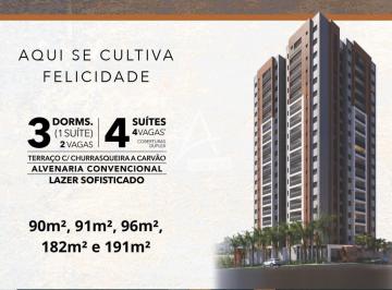 Apartamento · 96m² · 2 Quartos · 2 Vagas · Lançamento Apartamento 96m  com 3 Dormitórios  A partir de 867 mil