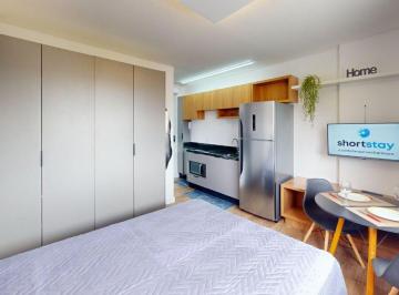 Apartamento de 1 quarto, Curitiba · Apartamento Studio Mobiliado para Aluguel por Período Flexível