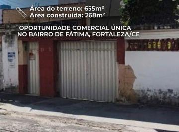 Terreno · 630m² · Bairro Fátima - TERRENO / CASA COM 07 QUARTOS E TERRENO DE 630M² — EXCELENTE OPO