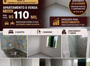 Apartamento · 44m² · 2 Quartos · 1 Vaga · APARTAMENTO À VENDA - 02 QUARTOS -PARQUE DOIS IRMÃOS