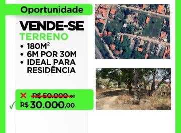 Terreno · 180m² · TERRENO | 6m x 30m - 180M²| JARDIM JATOBÁ
