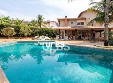 Casa · 393m² · 4 Quartos · 4 Vagas · Sobrado Exclusivo no Condomínio Aldeia do Vale – Goiânia, GO