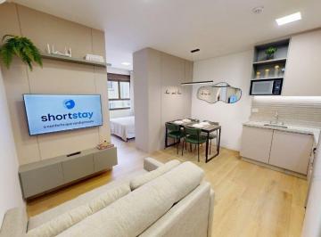 Apartamento de 1 quarto, Curitiba · Apartamento Studio Mobiliado para Aluguel no Centro de Curitiba