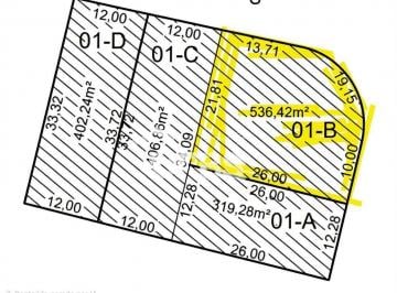 Terreno · 536m² · Lote a venda no Conjunto Vera Cruz - de esquina- 536,42 M² -Em frente a Rodovia dos Romeiros