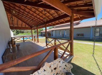 Quintal · CASA NOVA TÉRREA à VENDA no RECANTO AMAPOLA com 300m² de CONSTRUÇÃO, 3 SUITES, PISCINA, ÁREA GOURMET