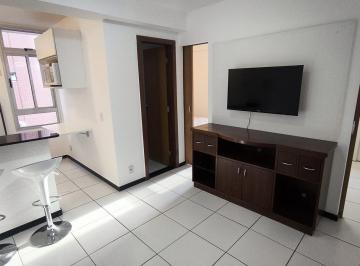 Apartamento · 36m² · 1 Vaga · Arvoredo imóveis Aluga kit mobiliada top de 2 quartos, com ar-cond. e vaga coberta - Parkstudios.