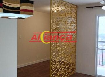 Apartamento · 64m² · 2 Quartos · 1 Vaga · Apartamento 54m² para alugar, 2 quartos e 1 vaga garagem, Gopoúva - Guarulhos