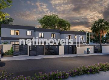 Área externa · Casa geminada à venda no Letícia – Belo Horizonte | 2 quartos, suíte e entrada i