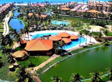 Apartamento · 98m² · 3 Quartos · 2 Vagas · Apto Aquaville Resort Porto das Dunas | 98m² 3 Suítes + DCE