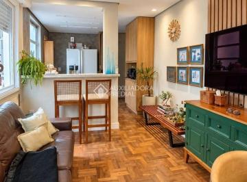 Apartamento · 58m² · 1 Quarto · 1 Vaga · Apartamento 1 dormitório excepcionalmente amplo, totalmente reformado, com projeto de interiores so