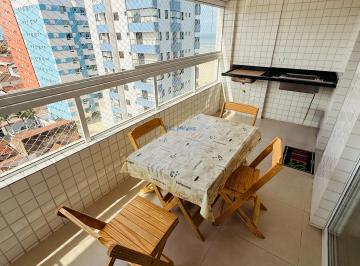 Apartamento · 59m² · 1 Quarto · 1 Vaga · Apartamento 1 dorm sendo 1 suíte em Prédio Frente Mar! Financia!