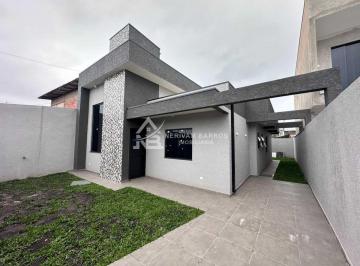 Casa · 260m² · 3 Quartos · 1 Vaga · Casa 3 quartos Guarituba Piraquara PR com área total 260m² e acabamento moderno