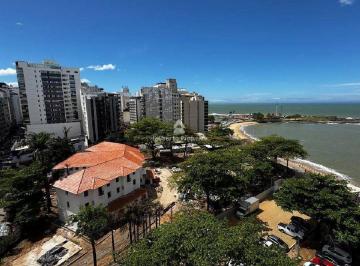 Apartamento · 3 Quartos · 2 Vagas · Cobertura de Frente com 3 Suítes e Vista Permanente para o Mar no Centro