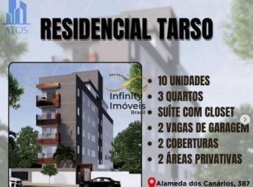 Apartamento · 185m² · 3 Quartos · 3 Vagas · RESIDENCIAL TARSO - Apartamento à venda no bairro Cabral - Contagem/MG