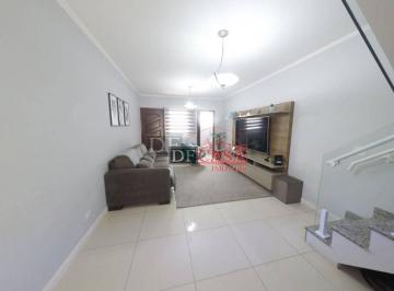 Casa · 143m² · 3 Quartos · 3 Vagas · Sobrado com 3 dormitórios com 3 vagas de garagem e uma suite com sacada a venda