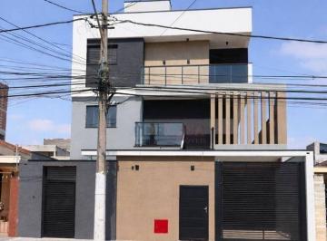 Casa · 65m² · 2 Quartos · 2 Vagas · Sobrado com 2 dormitórios à venda, 65 m² por R$ 383.000,00 - Vila Antonieta - Sã