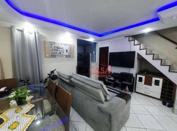 Casa · 68m² · 2 Quartos · 2 Vagas · Sobrado com 2 dormitórios à venda, 68 m² por R$ 350.000,00 - Cidade São Mateus -