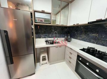 Casa · 55m² · 2 Quartos · 1 Vaga · Sobrado com 2 dormitórios à venda, 55 m² por R$ 340.000,00 - Vila Progresso - Sã