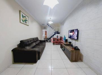 Casa · 120m² · 3 Quartos · 2 Vagas · 3 dormitórios (1 suíte), 2 vagas de garagem, churrasqueira, cozinha c/ planejado