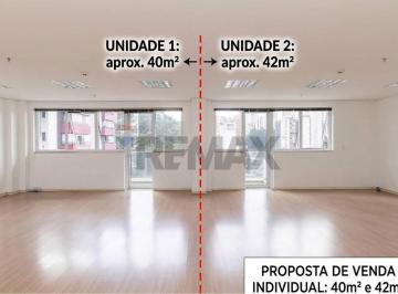 Comercial · 40m² · 1 Quarto · 2 Vagas · Sala Comercial de 40m² com 2 Vagas e gerador 100%