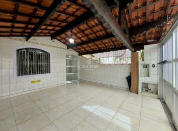 Casa · 75m² · 2 Quartos · 2 Vagas · Casa à Venda no Bairro Mirim, Praia Grande – Mobiliada e com Churrasqueira