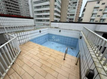 Apartamento · 114m² · 2 Quartos · 1 Vaga · Cobertura à venda no Canto do Forte, Praia Grande, com 2 suítes