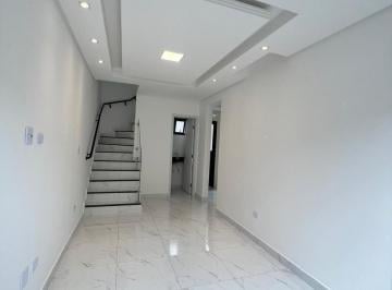 Casa · 109m² · 2 Quartos · 1 Vaga · Triplex em Aviação - Praia Grande, SP