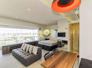 Apartamento · 49m² · 1 Quarto · 1 Vaga · Flat mobiliado à venda no Campo Belo | 49m² | 1 Dormitório | 1 Vaga de Garagem