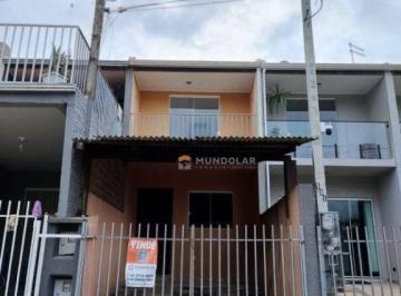 3f215b6143da184df8394fe3826071fa9ed30ce1 · Sobrado com 2 dormitórios à venda, 59 m² por R$ 220.000,00 - Jardim Ernesto L Piel - Contenda/PR