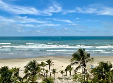 Apartamento · 93m² · 3 Quartos · 2 Vagas · Apartamento 3 dorms Frente Mar no Balneario Flórida - Praia Grande
