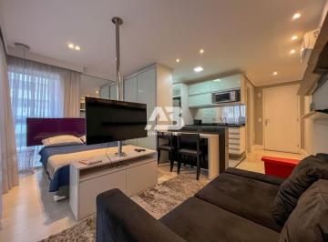 Apartamento de 1 quarto, Curitiba · STUDIO MOBILIADO NO INK CHAMPAGNAT PARA LOCAÇÃO