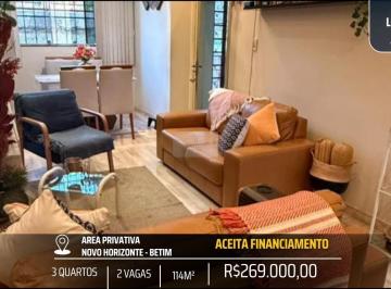 Imagem · AREA PRIVATIVA NO NOVO HORIZONTE - 3 QUARTOS E 114M² DE AREA
