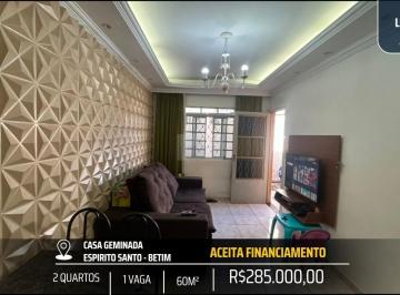 Imagem · LINDA CASA GEMINADA NO BAIRRO ESPIRITO SANTO - 2 QUARTOS PLANEJADOS - COZINHA PLANEJADA