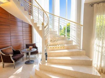 26414fd216b6fd292a50618e69761357f4bba791 · Santa Felicidade, Casa Palladio Condominium, 5 Dormitorios, 3 Suítes, Quintal