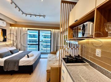 Apartamento · 24m² · 1 Quarto · Studio Yuny ZIP, Brooklin, São Paulo: 24m² a 5 minutos do Morumbi Shopping