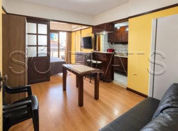 Apartamento · 32m² · 1 Quarto · 1 Vaga · Flat para locação com custo beneficio no centro, na Av Rio Branco com fácil acesso ao Metrô.
