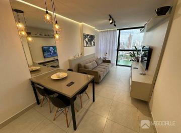 99594ded280e6b862aa21ffde35b7f2999d0772a · Flat com 1 dormitório à venda, 49 m² por R$ 425.000,00 - Centro - Campina Grande/PB