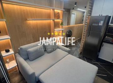 Apartamento · 34m² · 1 Quarto · Flat mobiliado à venda em Cabo Branco – Porteira fechada