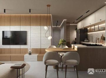 Sala / Cozinha · Apartamentos no Santo Antônio a partir de R$179 mil – Dentro do Minha Casa Minha Vida!