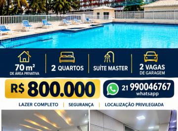Apartamento de 2 quartos, Rio de Janeiro · Barra da Tijuca| Quality Green: Apartamento 2 quartos sendo 1 suite, 70m2 reformado